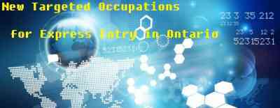 New Targeted Occupations for Express Entry in Ontario